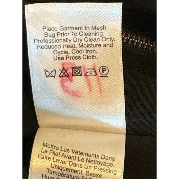 NWT DKNY Line Patchwork wool blend skirt size 14 - Picture 11 of 12